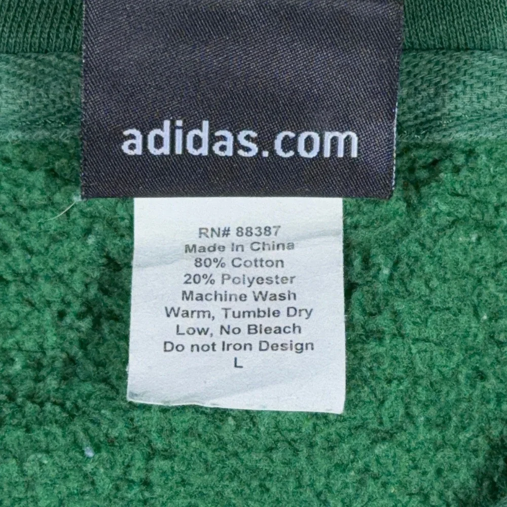 Adidas Milwaukee Bucks Hoodie Mens Large Green NBA Basketball Sweatshirt L